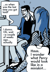 Daubeny goes in to Petro&#x2019;s room to see what Percy and Manzil are up to.